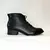 Bota amarrada salto baixo e bico redondo - comprar online
