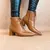 Bota amarrada com bico fino - VELVI - A marca da Vintage