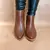 Bota bico fino com elástico - VELVI - A marca da Vintage
