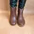Bota bico redondo salto baixo - comprar online