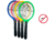 Raquete Elétrica Recarregável Bivolt 110v~220v - comprar online
