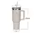Copo Térmico Romantic Crown Aço Inoxidável Premium 1200ml - Toupi