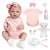 Boneca Bebê Reborn Realista 48cm - comprar online