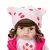 Boneca Bebê Reborn Girafa 48cm - loja online