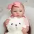 Boneca Bebê Reborn Realista 48cm - Toupi