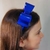 Tiara Laço Acrílico Azul - Las Tchucas