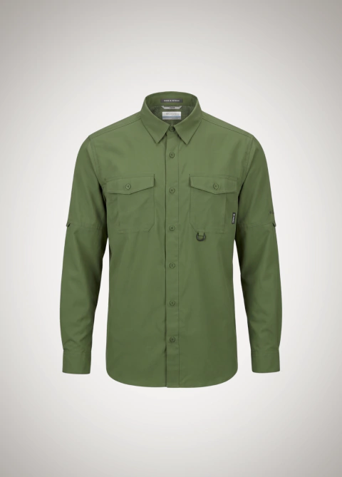COLUMBIA - LONG SLEEVE SHIRT VERDE