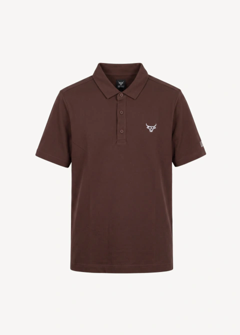 POLO DE RENDIMIENTO CAFE