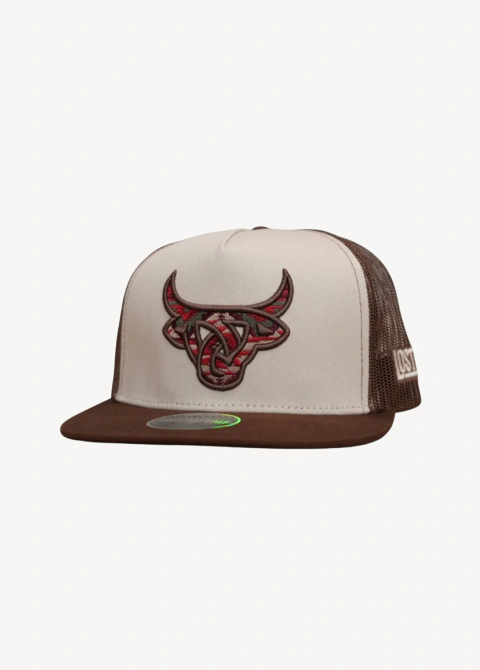 LOST CALF FRONTIER FLAT BILL TRUCKER HAT