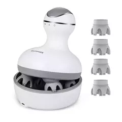 Venda quente recarregável elétrica automática vibratória cabeça massageador - loja online
