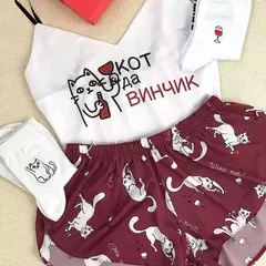 Conjunto de pijamas de cetim de seda feminino verão pijamas lavanda flor impres