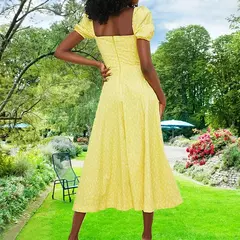 Amazon roupas femininas europeias e americanas 2024 novo pequeno fresco floral f na internet