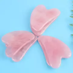 Imagem do Pedra Natural Gua Sha Jade Beleza Facial Ferramentas de Raspagem, Cuidados Com A
