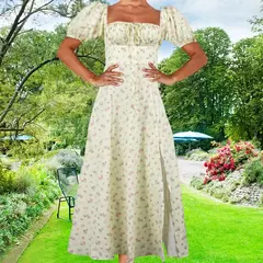 Amazon roupas femininas europeias e americanas 2024 novo pequeno fresco floral f - loja online