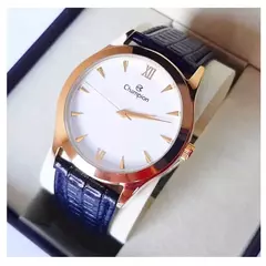 Relógio Feminino Champion Original Pulseira Couro Top de Linha na internet