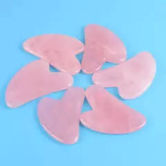 Pedra Natural Gua Sha Jade Beleza Facial Ferramentas de Raspagem, Cuidados Com A - loja online