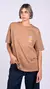 Remera Spy Dollies Sofia Oversize Beige