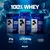 100% WHEY PISTAC CHOC BRANC POTE 900G MAX TITANIUM na internet