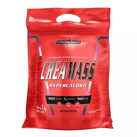 CREAMASS POUCH 3K MORANGO INTREGRALM - comprar online