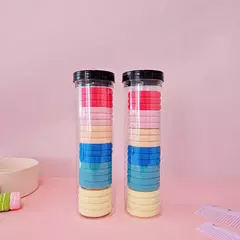 Tubo De Colitas De Pelo Gomitas Super Elásticas Organizador - comprar online