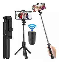 Palo Bastón Selfie P/celular Control Bluetooth Trípode