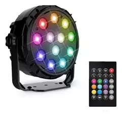 Luz Protón de 12 Led Rgb - Conexión por Usb + Control Remoto en internet