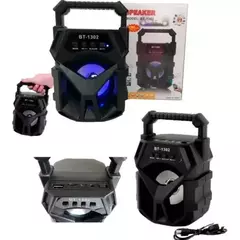 Mini Parlante Portátil BT-1302 con Luz LED