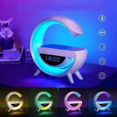 Lampara GOOGLE RGB Parlante + Reloj + Cargador Inalmbrico en internet