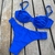 Biquini Top Meia Taça Concha Azul Bic Asa Delta - comprar online