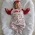 Conjunto Cat Maya – Jardineira Vermelha com Body Manga Longa - comprar online