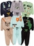 Kit Sortido 8 Peças de Roupas Masculino Infantil Inverno – 4 blusas casacos + 4 calças