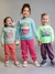 Kit 8 Peças Conjunto Moletom Infantil Menina Outono Inverno - Babyyu