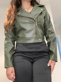 Jaqueta Courino Verde