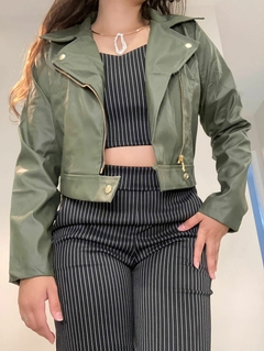 Jaqueta Courino Verde - comprar online