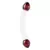 Dildo Double Dragon Head Glass - comprar en línea