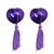 Cubrepezones Burlesque Purple - comprar en línea
