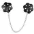 Cubrepezones Cadena Black - comprar en línea