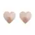 Cubrepezones Corazón Piel - comprar en línea