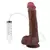 Dildo Brad Brown Eyaculador - Extasis Boutique Sexshop