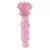 Dildo De Vidrio Con Nódulos Pink Rose - comprar en línea