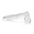 Dildo De Vidrio Spiral Clear