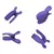 Estimulación Doble Love Breast Clip - Extasis Boutique Sexshop