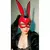 Máscara Bad Bunny Red