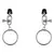 Pinzas para Pezones Graduables Metal