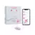 Pinzas para Pezones Vibradoras Gemini Controladas por APP Global By Lovense