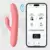 Imagen de Vibrador Doble Estimulación Mora NEO Peach Pink Controlado por APP Global By Svakom