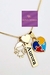 Colar Cordão Autismo Personalizado Nome Menina Menino Folheado Banhado Ouro 18k - comprar online