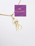 Colar Corrente Cordão com Pingente Santa Nossa Senhora Aparecida Vazada Folheada Banhada Ouro 18K Dourado - comprar online