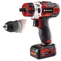TALADRO ATORNILLADOR INALAMBRICO EINHELL TE-CD 12/1 X-LI COD.4513592 - comprar online