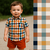 Camisa Infantil Xadrez Colorido Rústico – Manga Curta - comprar online